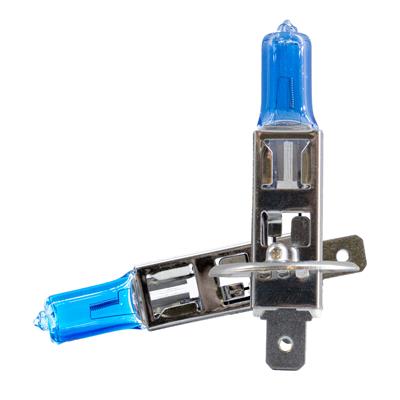 Lampadine alogene H1 Blue Ice Racing