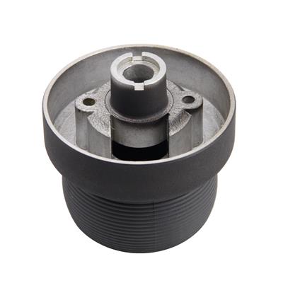 Hub collapsible with airbag