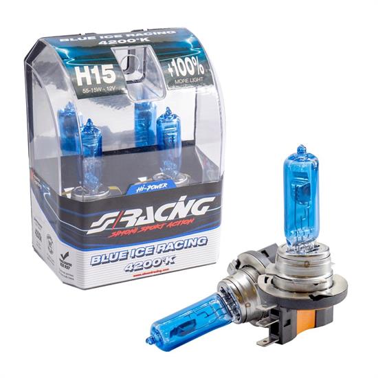 H15 Blue Ice Racing halogen bulbs