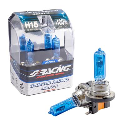H15 Blue Ice Racing halogen bulbs