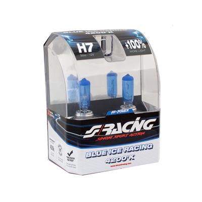 H7 Blue Ice Racing halogen bulbs