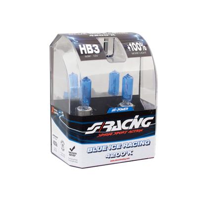 HB3 9005 Blue Ice Racing halogen bulbs