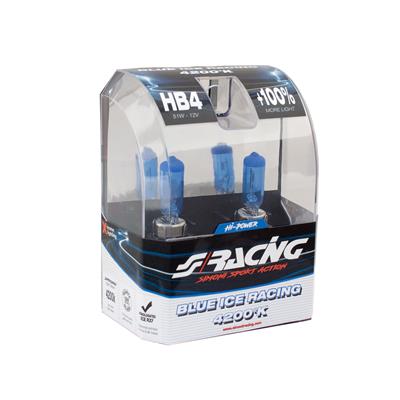 Lampadine alogene HB4 9006 Blue Ice Racing