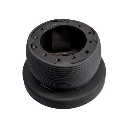 Hub collapsible with airbag