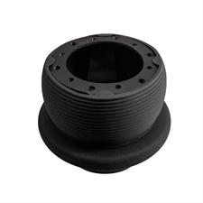 Hub collapsible with airbag