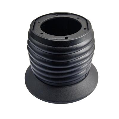 Hub collapsible with airbag