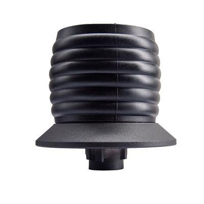 Hub collapsible with airbag