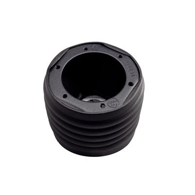 Hub collapsible with airbag