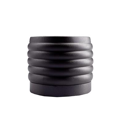Hub collapsible with airbag