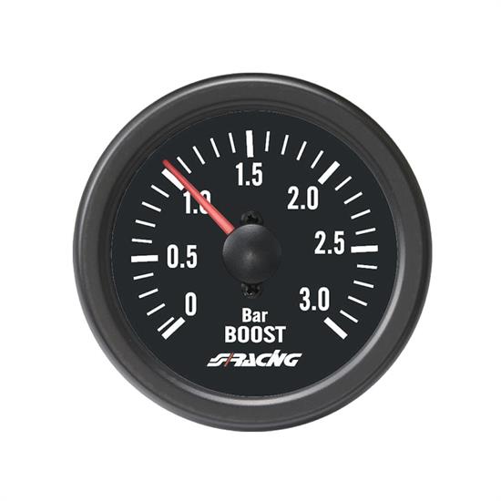 Manometer turbo pressure 3 BAR Black line
