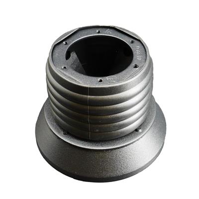 Hub collapsible with airbag