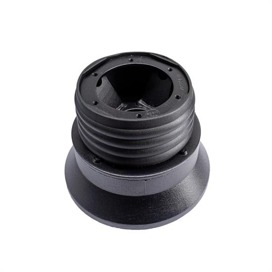 Hub collapsible with airbag
