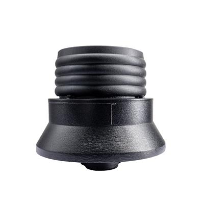 Hub collapsible with airbag