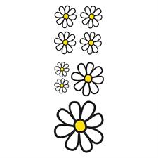 Sticker 8 daisy design