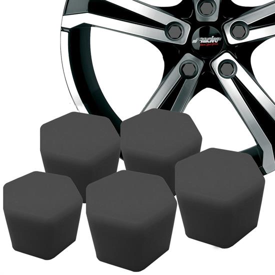 Bolt covers key 19 mm Soft Sil Black