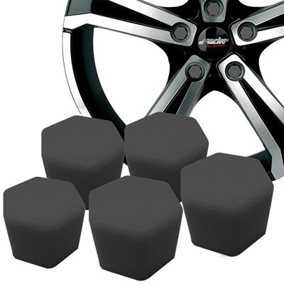 Bolt covers key 19 mm Soft Sil Black