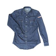 Camicia jeans Donna TG.L Outlet