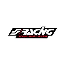 Sticker Logo 6 70x17 mm black background