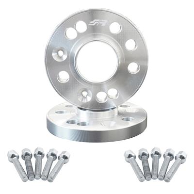 2 wheel spacers aluminium 20mm 4-5x100 57,1  with bolts