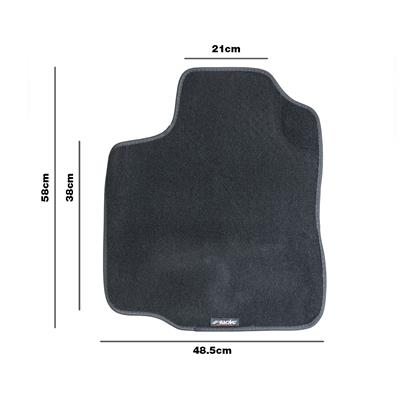 Car mat front drive side Solo model C