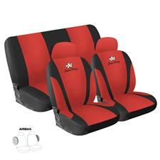 Seat covers Daisy Red