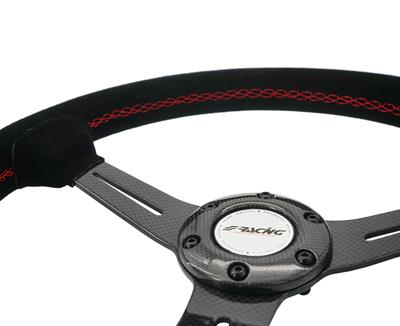 Volante sportivo Tommi - in camoscio