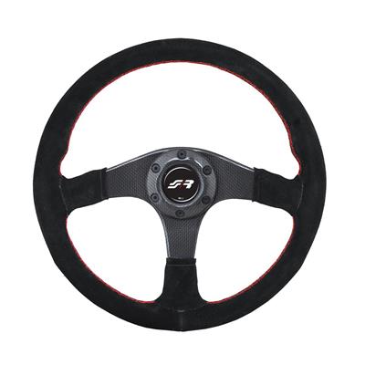 Volante sportivo Walter - Pelle Scamosciata