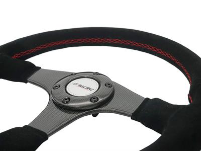 Volante sportivo Walter - Pelle Scamosciata