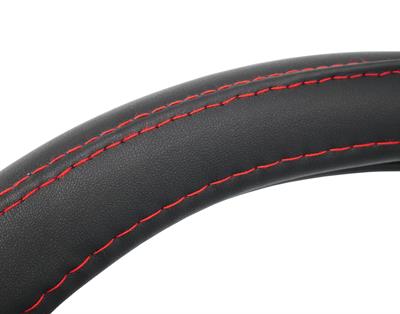 Steering wheel cover Red Seam