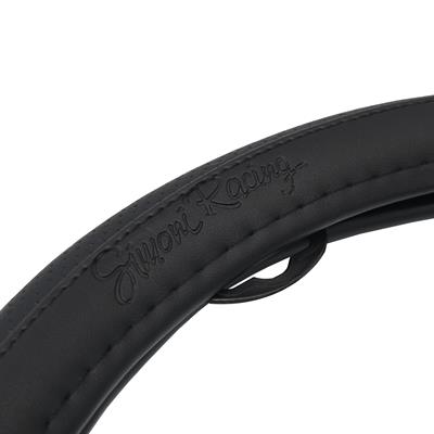 Steering wheel cover Total black small