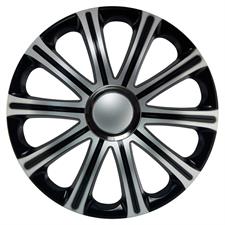 Wheel cover 14 Modena Black Silver