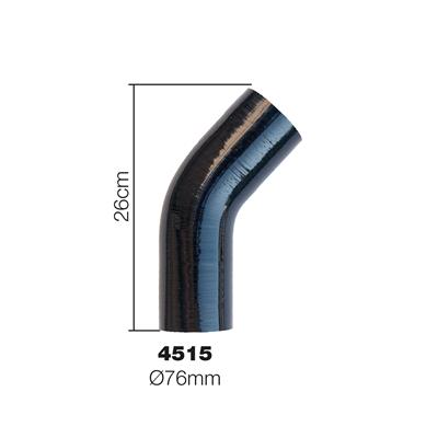 45° Elbow coupler Manitor id.76mm