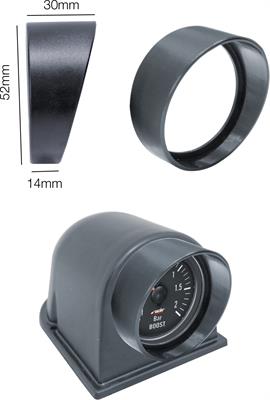 Visor for car gauge holders