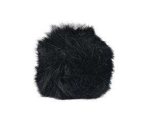 Gear knob cover Fluffy Fur black