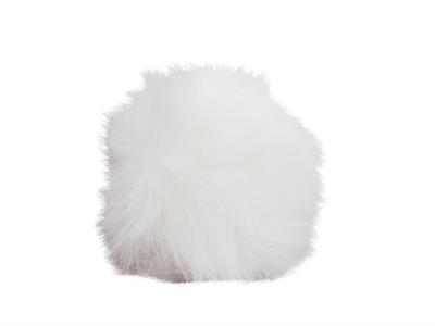 Gear knob cover Fluffy Fur white