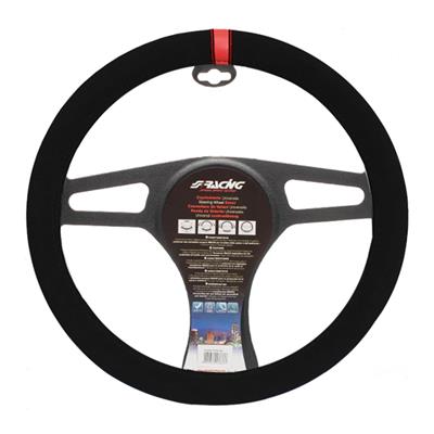 Steering wheel cover Carrera Look Red