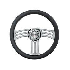 Steering wheel Bat real leather Outlet