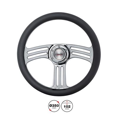 Steering wheel Bat real leather Outlet