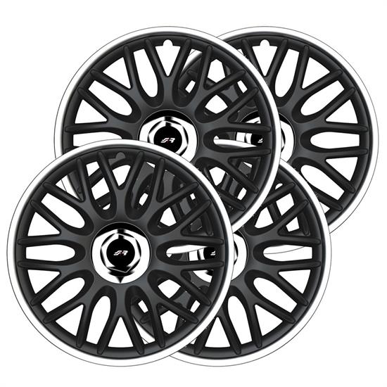 AutoStyle Copricerchi 13 Pollici Argento - Kit Da 4 Pezzi In ABS, Modello PP 8703SL