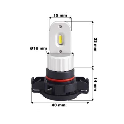 H16(5202)Led headlight bulbs iLuz