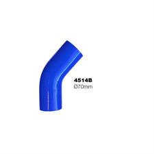 Curva 45°blu Manitor id.70mm