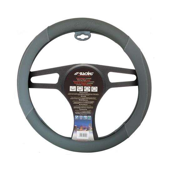 Steering wheel cover Shammy grey