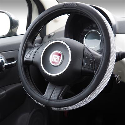 Steering wheel cover Black Diamonds
