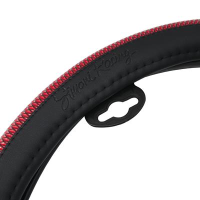 Steering wheel cover Trap red