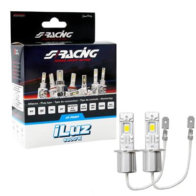 H3 Led headlight bulbs iLuz