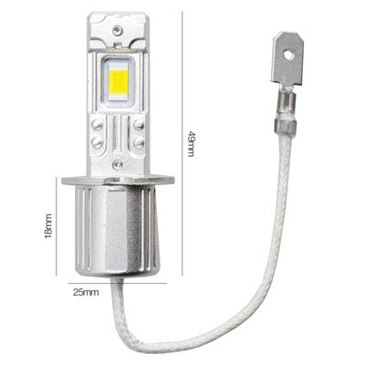 H3 Led headlight bulbs iLuz