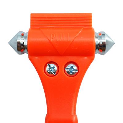 Hammer with cutter emergency car kit