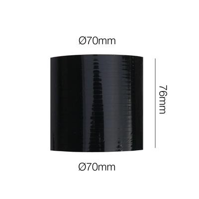 Long straight joint sleeve Manitor l.76mm id.70mm