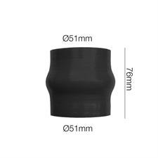 One hump hose Manitor l.76mm id.51mm