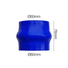 One hump blue hose Manitor l.76mm id.60mm